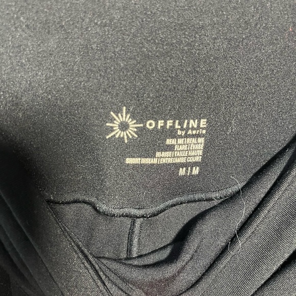 Offline by Aerie Real Me High Waisted Crossover Flare Leggings - Picture 6 of 7